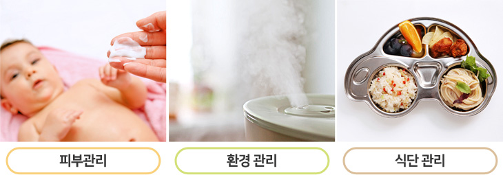 피부 관리, 환경 관리, 식단 관리